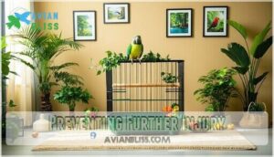 preventing further injury