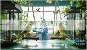 preventing psittacosis