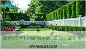 preventive measures for goose control