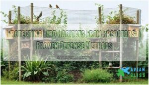 protecting bird habitats from predators