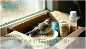 providing immediate care