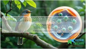 pyrantel pamoate for roundworm treatment