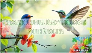 rare and unusual backyard birds in south carolina
