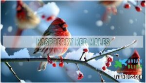 raspberry red males