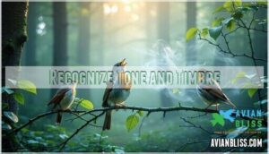 recognize tone and timbre