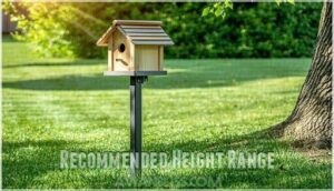 recommended height range