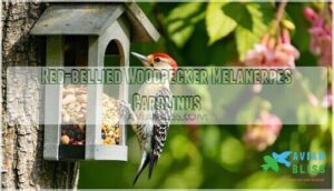 red-bellied woodpecker melanerpes carolinus