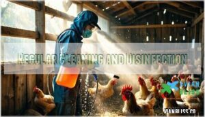 regular cleaning and disinfection regular cleaning and disinfection