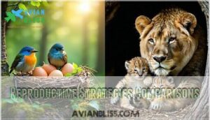 reproductive strategies comparisons