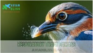 respiratory tract damage respiratory tract damage