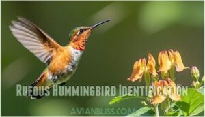 rufous hummingbird identification