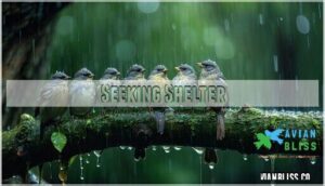 seeking shelter