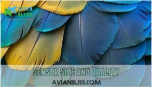 sensor size and quality sensor size and quality