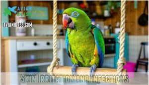 skin irritation and infections