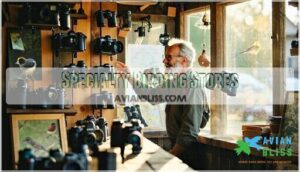 specialty birding stores
