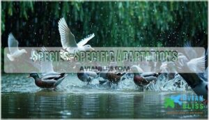 species-specific adaptations