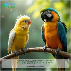 species specific risks