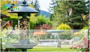 specific bird attraction techniques