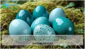 speckles and markings
