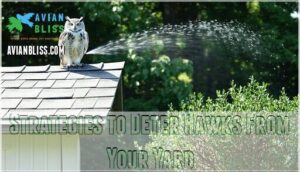 strategies to deter hawks from your yard