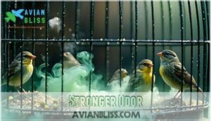 stronger odor stronger odor