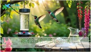 sugar and water ratio