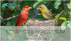 summer tanager breeding grounds