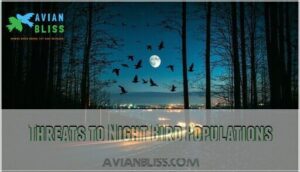 threats to night bird populations
