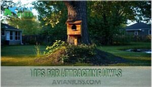 tips for attracting owls