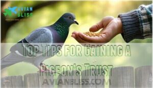 top tips for gaining a pigeon's trust top tips for gaining a pigeon's trust