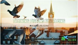 training pigeons for racing