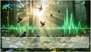 types of bird calls