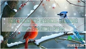 understanding cardinal behavior towards other birds