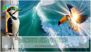 unique bird features
