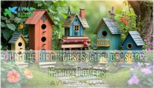 unique bird houses: gift ideas for nature lovers