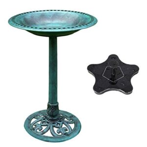 VIVOHOME Polyresin Antique Outdoor Green B07K1X9CBR