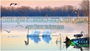 water birds in michigan