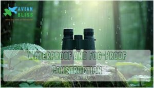 waterproof and fog-proof construction