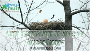 what happens when an eagle egg fails to hatch