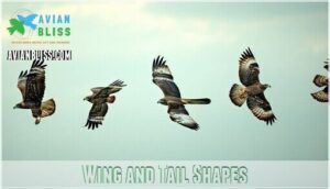 wing and tail shapes