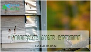 woodpecker damage prevention
