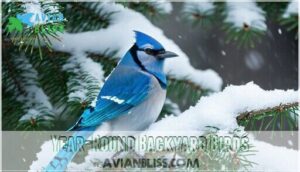 year-round backyard birds