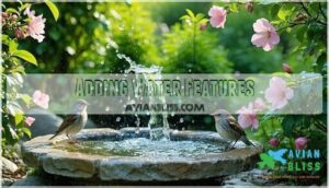 adding water features