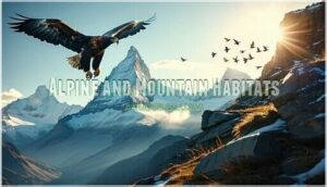 alpine and mountain habitats