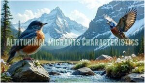 altitudinal migrants characteristics