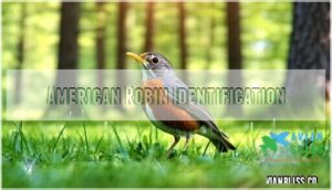 american robin identification