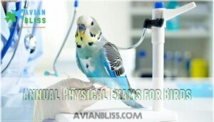 annual physical exams for birds