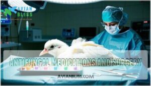 antifungal medications and surgery