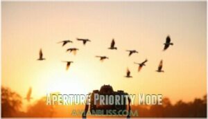 aperture priority mode