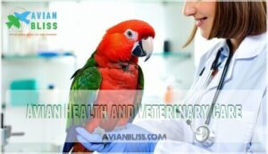avian health and veterinary care